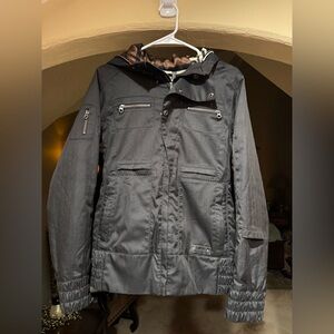 Burton Charcoal Military Field Jacket